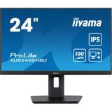 Iiyama - ProLite XUB2492HSU-B6 - 24 Full HD 100Hz IPS Monitor - Zwart - LED LCD