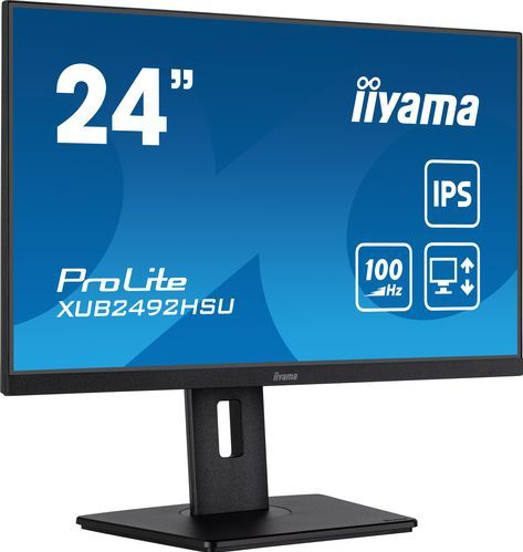 Iiyama - ProLite XUB2492HSU-B6 - 24 Full HD 100Hz IPS Monitor - Zwart - LED LCD