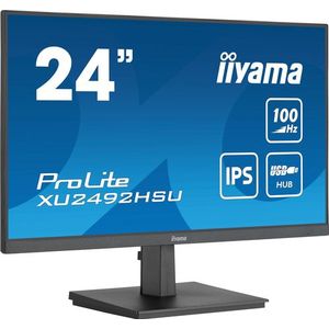 iiyama ProLite XU2492HSU-B6 computer monitor 60,5 cm (23.8") 1920 x 1080 Pixels Full HD LED Zwart