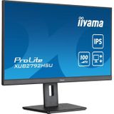 iiyama ProLite XUB2792HSU-B6 - 27 Inch - IPS - Full HD - USB-hub - In hoogte verstelbaar