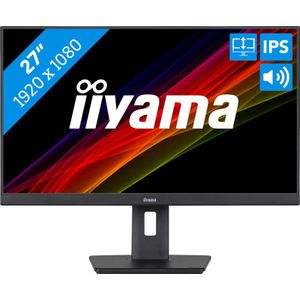 Iiyama XUB2792HSU-B6 Business LED-monitor Energielabel E (A - G) 68.6 cm (27 inch) 1920 x 1080 Pixel 16:9 0.4 ms HDMI, DisplayPort, Hoofdtelefoon (3.5 mm