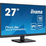 iiyama ProLite computer monitor 68,6 cm (27") 2560 x 1440 Pixels Dual WQHD LED Zwart