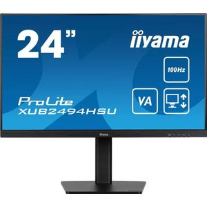 Iiyama ProLite XUB2494HSU-B6 - Full HD VA 100HZ Monitor - 24 Inch