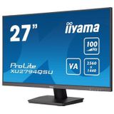 Iiyama XU2794QSU-B6 - 27 Inch - WQHD Monitor