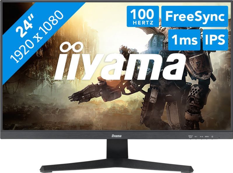 iiyama G-MASTER G2445HSU-B1 computer monitor 61 cm (24") 1920 x 1080 Pixels Full HD LED Zwart