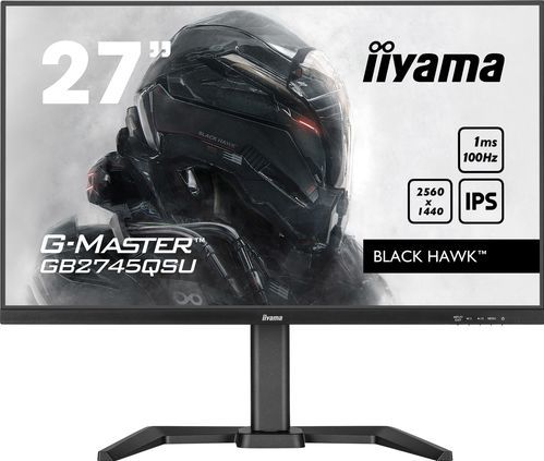 iiyama G-MASTER GB2745QSU-B1 computer monitor 68,6 cm (27") 2560 x 1440 Pixels 2K Ultra HD LED Zwart