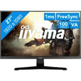 Iiyama G2755HSU-B1 - 27 Inch - FullHD Gaming Monitor - 100hz