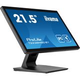 iiyama ProLite T2238MSC-B1 computer monitor 54,6 cm (21.5 inch) 1920 x 1080 Pixels Full HD LED Touchscreen Zwart