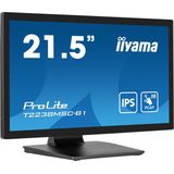 iiyama ProLite T2238MSC-B1 computer monitor 54,6 cm (21.5") 1920 x 1080 Pixels Full HD LED Touchscreen Zwart