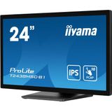 iiyama ProLite T2438MSC-B1 computer monitor 60,5 cm (23.8") 1920 x 1080 Pixels Full HD LED Touchscreen Zwart