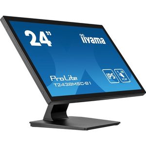 iiyama ProLite T2438MSC-B1 computer monitor 60,5 cm (23.8") 1920 x 1080 Pixels Full HD LED Touchscreen Zwart