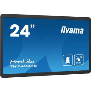 24"" iiyama ProLite TW2424AS-B1 - LED monitor - Full HD (1080p) - 24"" - 14 ms - Scherm