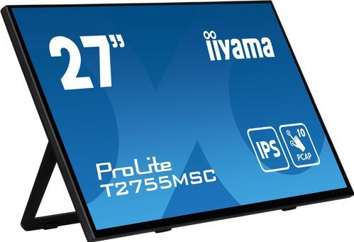 iiyama ProLite T2755MSC-B1 - 27 Inch - IPS - Full HD - 10 punts touch