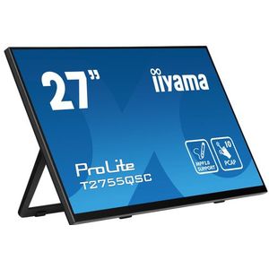 iiyama ProLite T2755QSC-B1 - 27 Inch - IPS - QHD - 10 punts touch