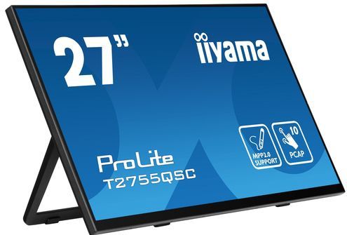 iiyama ProLite T2755QSC-B1 - 27 Inch - IPS - QHD - 10 punts touch