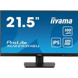 iiyama ProLite XU2293HSU-B6 ledmonitor 100Hz, HDMI, DisplayPort, USB, Audio, AMD Free-Sync