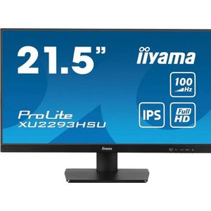 iiyama ProLite XU2293HSU-B6 - 22 Inch - IPS - Full HD - USB-Hub