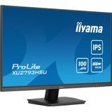 iiyama ProLite XU2793HSU-B6 - 27 Inch - IPS - Full HD - USB-Hub