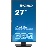 iiyama ProLite XUB2793HSU-B6 - 27 Inch - IPS - Full HD - USB-hub - In hoogte verstelbaar