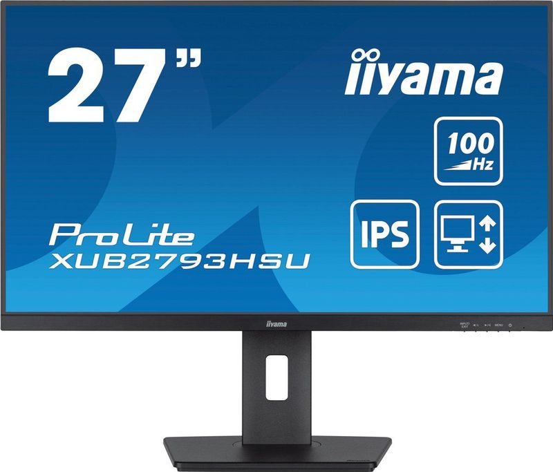 iiyama ProLite XUB2793HSU-B6 computer monitor 68,6 cm (27") 1920 x 1080 Pixels Full HD LED Zwart