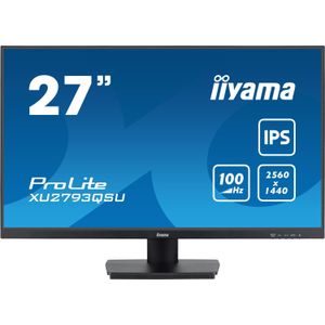 iiyama ProLite XU2793QSU-B6 - 27 Inch - IPS - QHD - USB-Hub