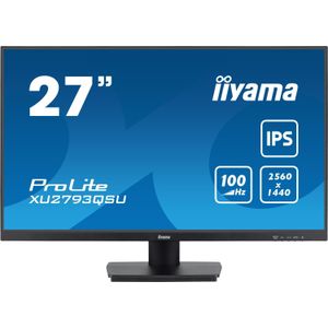 iiyama ProLite XU2793QSU-B6 computer monitor 68,6 cm (27 inch) 2560 x 1440 Pixels Wide Quad HD LED Zwart