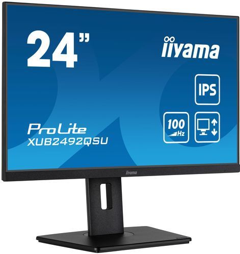 IIYAMA XUB2492QSU-B1 - Beeldscherm - 23.8 inch - 2560 x 1440 Pixels - IPS