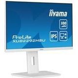 iiyama ProLite XUB2292HSU-W6 - 22 Inch - IPS - Full HD - USB-hub - In hoogte verstelbaar