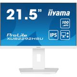 iiyama ProLite XUB2292HSU-W6 - 22 Inch - IPS - Full HD - USB-hub - In hoogte verstelbaar