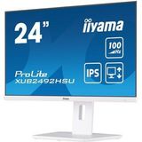 iiyama ProLite XUB2492HSU-W6 - 24 Inch - IPS - Full HD - USB-hub - In hoogte verstelbaar