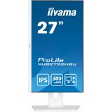 iiyama ProLite XUB2792HSU-W6 - 27 Inch - IPS - Full HD - USB-hub - In hoogte verstelbaar