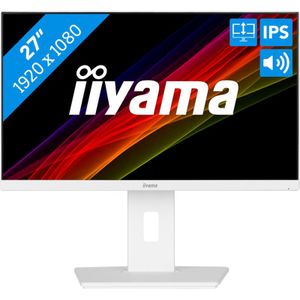 Iiyama ProLite WHITE ETE LED-monitor Energielabel E (A - G) 68.6 cm (27 inch) 1920 x 1080 Pixel 16:9 0.4 ms HDMI, DisplayPort, Hoofdtelefoon (3.5 mm jackplug),