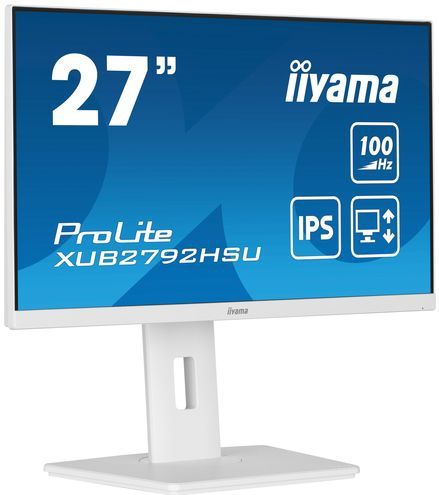 iiyama ProLite XUB2792HSU W6Inch IPS Full HD USB hub In hoogte verstelbaar