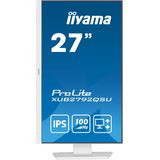 iiyama ProLite XUB2792QSU-W6 - 27 Inch - IPS - QHD - USB-hub - In hoogte verstelbaar