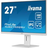 iiyama ProLite XUB2792QSU W6Inch IPS QHD USB hub In hoogte verstelbaar