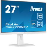 iiyama ProLite XUB2792QSU W6Inch IPS QHD USB hub In hoogte verstelbaar