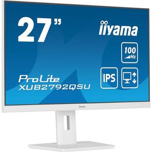 iiyama ProLite XUB2792QSU W6Inch IPS QHD USB hub In hoogte verstelbaar