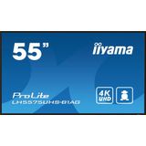 iiyama - LH5575UHS-B1AG - 55" 4K UHD Digitale Signage Display - Professioneel - Zwart