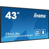 IIYAMA 43"W Beeldscherm - 4K UHD - IPS - 800 cd/m² - 108 cm
