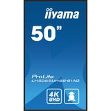 Iiyama - 50iW - Beeldscherm - 125,7 cm - LCD - 4K UHD - VA Paneel