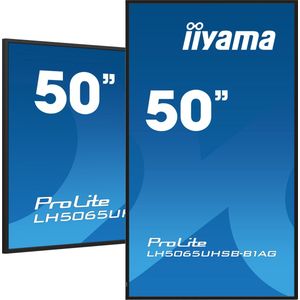 Iiyama - 50iW - Beeldscherm - 125,7 cm - LCD - 4K UHD - VA Paneel