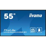 IIYAMA 55"W LCD Beeldscherm - 4K UHD - IPS - 800 cd/m²
