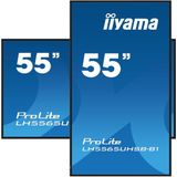 IIYAMA 55"W LCD Beeldscherm - 4K UHD - IPS - 800 cd/m²