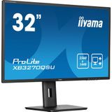iiyama ProLite XB3270QSU-B1 - 32 Inch - IPS - QHD - USB-hub - In hoogte verstelbaar