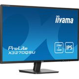 iiyama ProLite X3270QSU-B1 - 32 Inch - IPS - QHD - USB-Hub