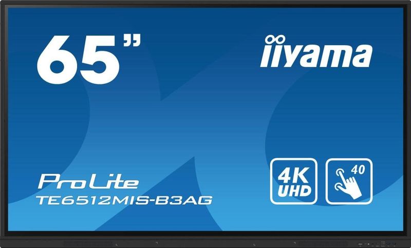 Iiyama - 65iW - Beeldscherm - 65 Inch - LCD - 4K UHD - IPS
