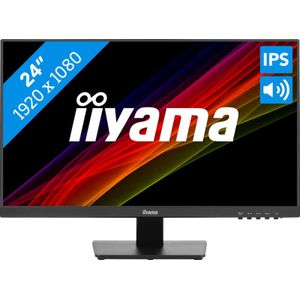 Iiyama ProLite Green Choice LED-monitor Energielabel B (A - G) 60.5 cm (23.8 inch) 1920 x 1080 Pixel 16:9 3 ms HDMI, DisplayPort, Hoofdtelefoon (3.5 mm