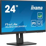 iiyama ProLite XUB2463HSU-B1 computer monitor 61 cm (24") 1920 x 1080 Pixels Full HD LED Zwart