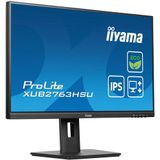 iiyama ProLite XUB2763HSU-B1 computer monitor 68,6 cm (27") 1920 x 1080 Pixels Full HD LED Zwart