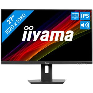 IIYAMA XUB2763HSU-B1 27inch ETE IPS FHD 100Hz 250cd/m2 3ms GTG Speakers HDMI DP USB 2x3.2 FreeSync F